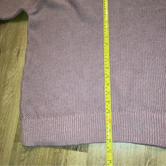Old Navy Textured Tunic Sweater | Knit |Pullover
| Chunky | Mauve | Size 2X - Picture 7 of 10